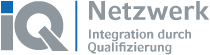Logo Förderprogramm IQ – Integration durch Qualifizierung